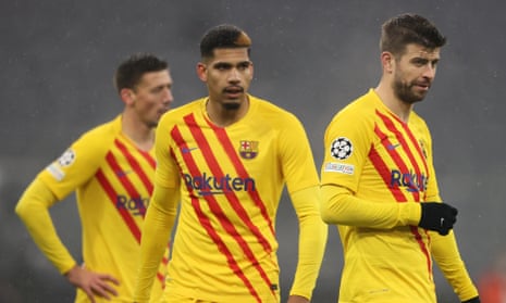 Despair for Barcelona after a 3-0 defeat at Bayern Munich