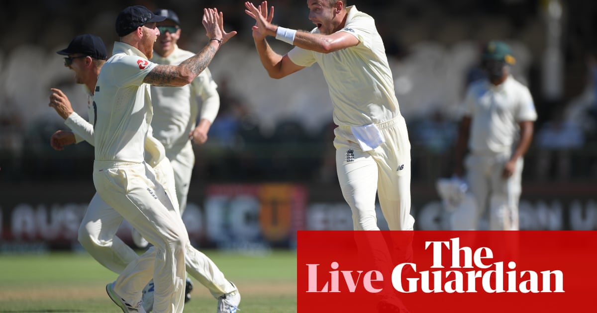 England need four wickets to beat South Africa: second Test, day five – live!