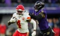 The Chiefs beat the Ravens in last season’s AFC championship game