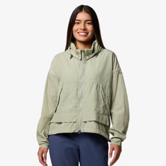 Columbia Paracutie hooded windbreaker.