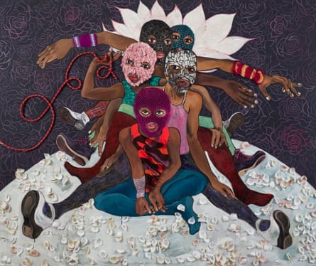 Pussy Riot, by Chitra Ganesh (2015).
