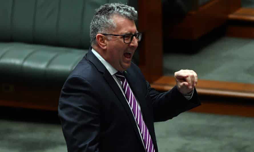Minister for Resources Keith Pitt during Question Time in Canberra.