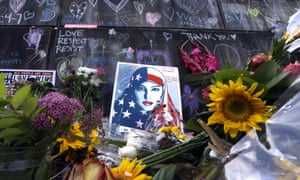 A memorial for two men fatally stabbed on a light rail train in Portland, Oregon, last week, as police said they defended a woman from an anti-Muslim tirade.
