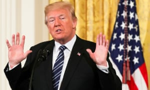 Donald Trump tweeted on Sunday: ‘I hereby demand, and will do so officially tomorrow, that the Department of Justice look into whether or not the FBI/DOJ infiltrated or surveilled the Trump Campaign for Political Purposes’