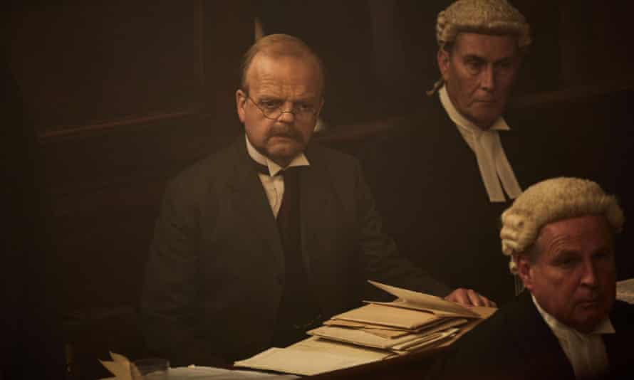 Toby Jones in The Witness for the Prosecution.