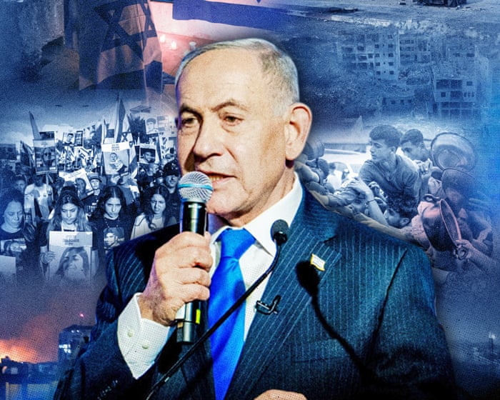 Image accompanying the story: As a divided Israel prepares to go to the polls, can Netanyahu pull off his greatest political trick yet?