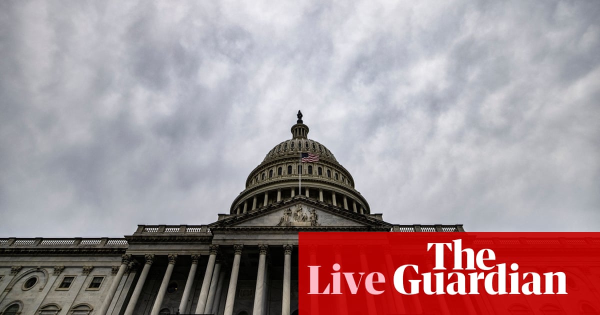 Democrats seek to advance spending plans as government shutdown looms – live