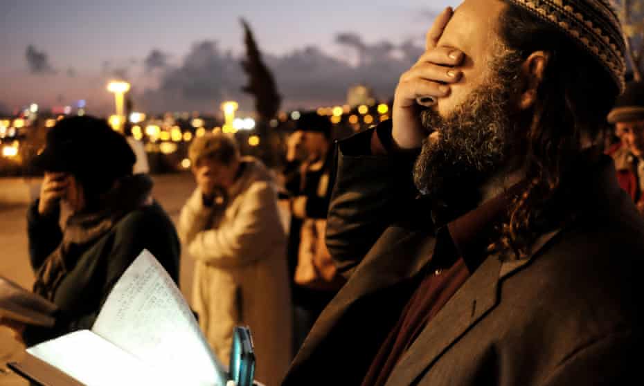 An interfaith prayer vigil in Jerusalem on Thursday