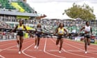 Sha'Carri Richardson humbled in 100m comeback as Thompson-Herah flirts with Flo-Jo