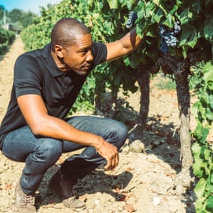 Donae Burston at Domaine Bertaud Belieu Winery in St. Tropez, France