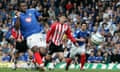 Yakubu scores for Portsmouth in 2005