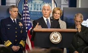 US Vice President Mike Pence said 21 people on a cruise ship being held off San Francisco had tested positive for coronavirus. He also urged older Americans to ‘use caution’ in planning any cruise ship vacation.