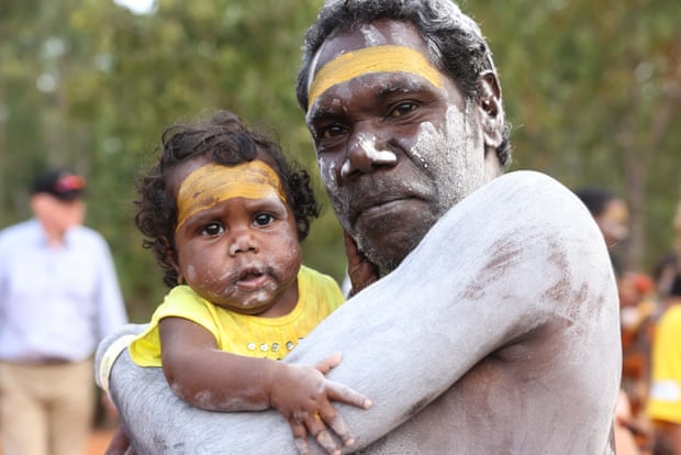 A father and daughter after the opening ceremony.