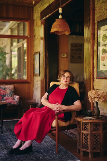 Jackie French at home.