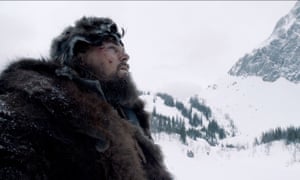 Leonardo Di Caprio in The Revenant.