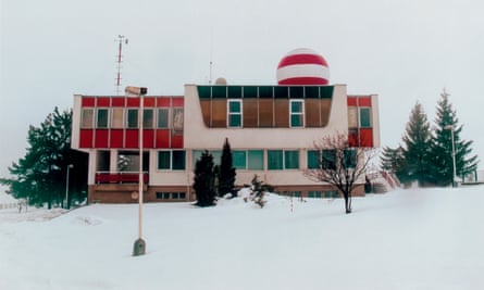 A remote weather station in Poprad-Gánovce, Slovakia.