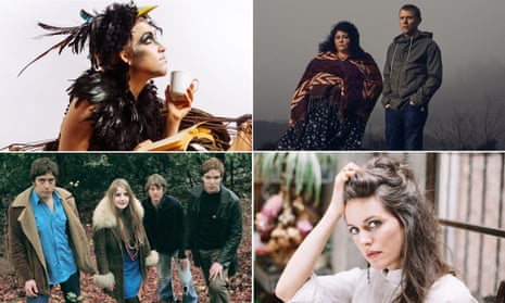 Adventurous … from top left, clockwise: You Are Wolf, the Breath, Olivia Chaney and Trembling Bells