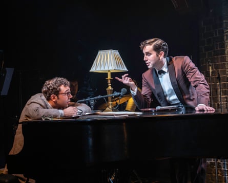 Gregor Milne and Ben Platt in Midnight at the Never Get.