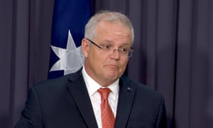 Scott Morrison in Canberra