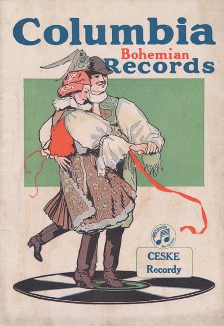 Cover of Columbia Bohemian Records catalogue, 1926.