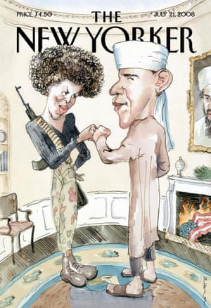New Yorker’s cover of July 2008