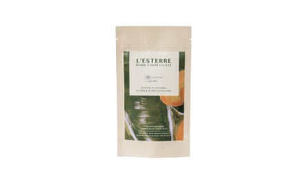 L’Esterre Chocolate 72% Salt Grenada Fine Dark Chocolate Buttons Pouch