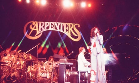 The Carpenters perform in Japan, 1974.