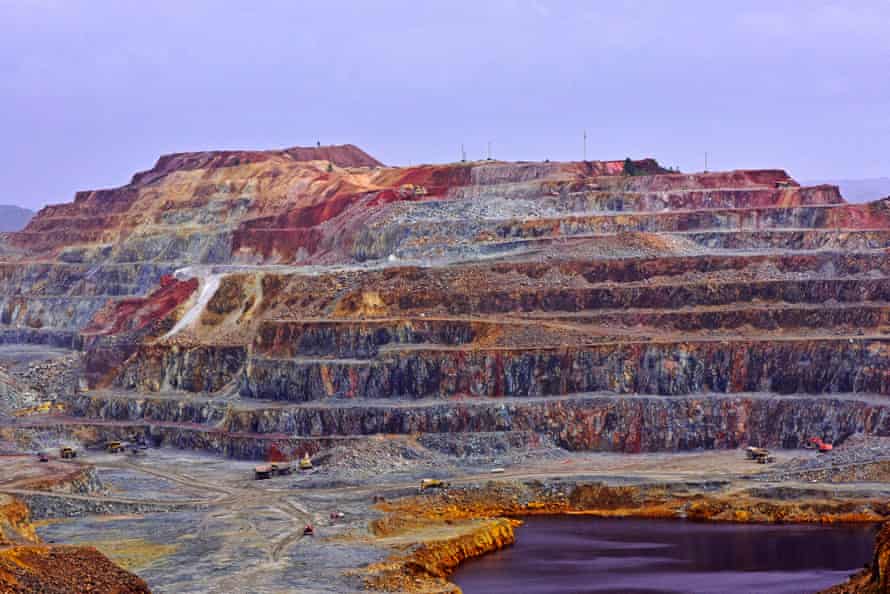 Rio Tinto mining park in Huelva, Spain.