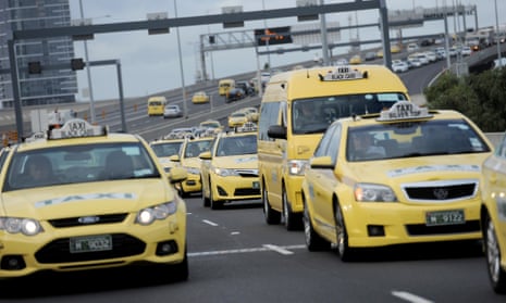Taxis in Melbourne