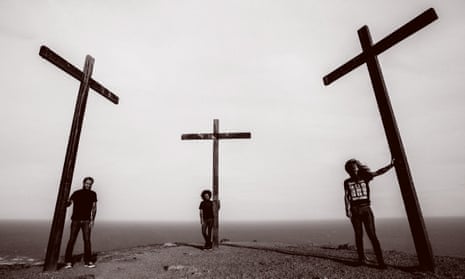 Cacophonous … São Paulo trio Deafkids.