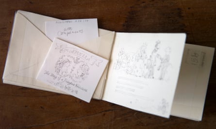 An early draft of The Jolly Postman by Janet and Allan Ahlberg.