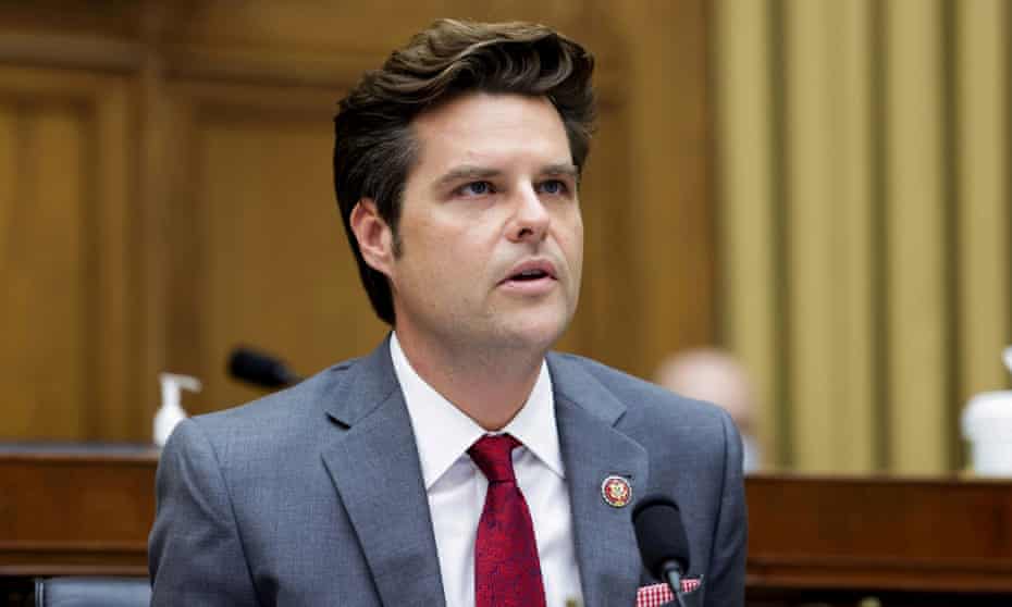 Few Republicans have rushed to offer any kind of support to Gaetz, a three-term conservative provocateur known for support of Trump.