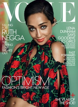 Ruth Negga on the cover of US Vogue.