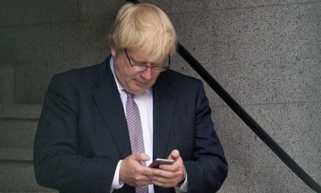 Boris Johnson WhatsApp
