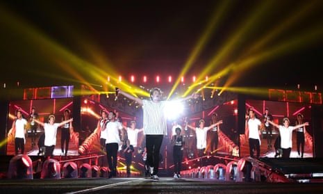 One Direction embark on their On the Road Again world tour, with first stop Sydney’s Allianz stadium.