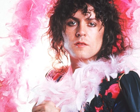 ‘I drive a Rolls-Royce / ’Cos it’s good for my voice’ ... Marc Bolan in 1973.