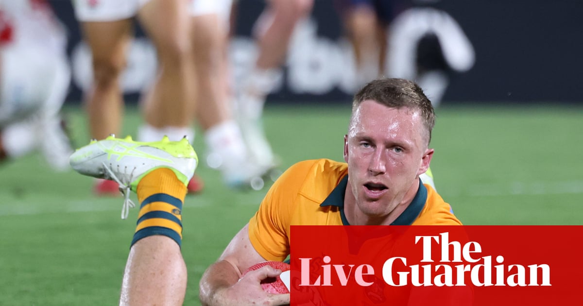 Japan 32-35 Australia: rugby union international – as it happened