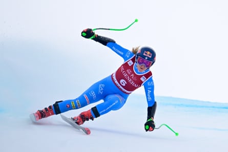 Sofia Goggia on the slopes.