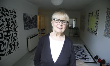 Sally Jacobs in 2015. She was an important figure in theatre for half a century