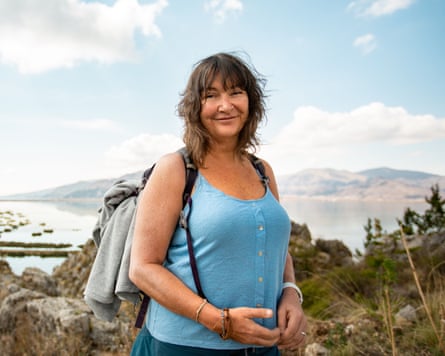Jo Gardiner in a PR image for Race Across the World