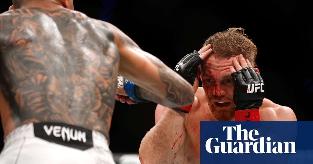 Jack Della Maddalena bloodied and dazed in brutal UFC loss to Carlos Prates
