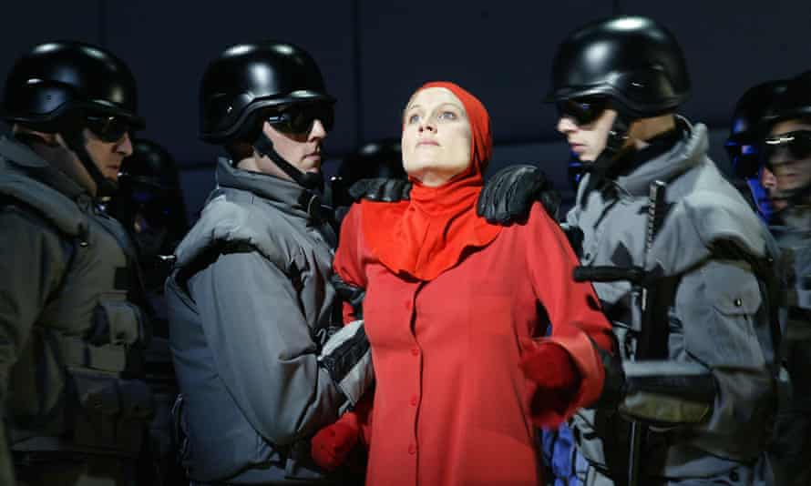 Stephanie Marshall in the 2003 English National Opera staging of The Handmaid’s Tale by Margaret Atwood.