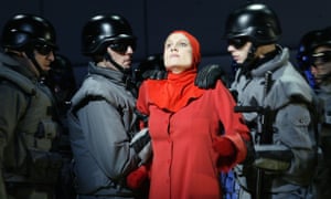 A scene from the English National Opera’s 2003adaptation of The Handmaid’s Tale.
