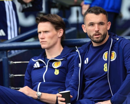 Scotland v Curacao
International Friendly, Barclays Hampden, Glasgow, West Central Lowlands, UK - 30 May 2026Scott McTominay of Scotland (left) and John McGinn of Scotland look on during the International Friendly match at Barclays Hampden, Glasgow. 30/05/2026
Scotland v Curacao
International Friendly, Barclays Hampden, Glasgow, West Central Lowlands, UK - 30 May 2026