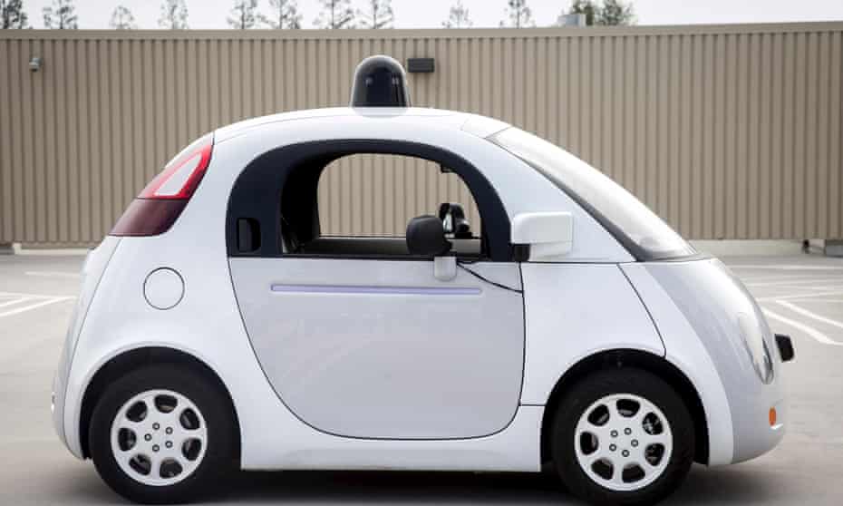 Google’s two-seat self-driving prototype car