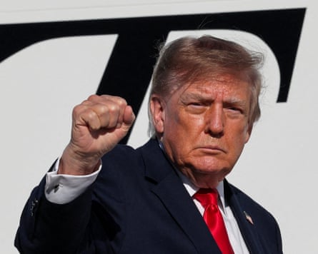 US president Donald Trump.