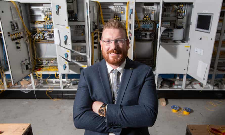 Darren Leslie of the engineering company PAC Group.