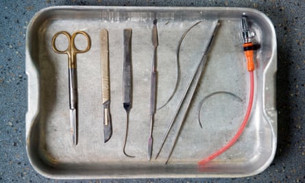 A selection of Holder’s tools.