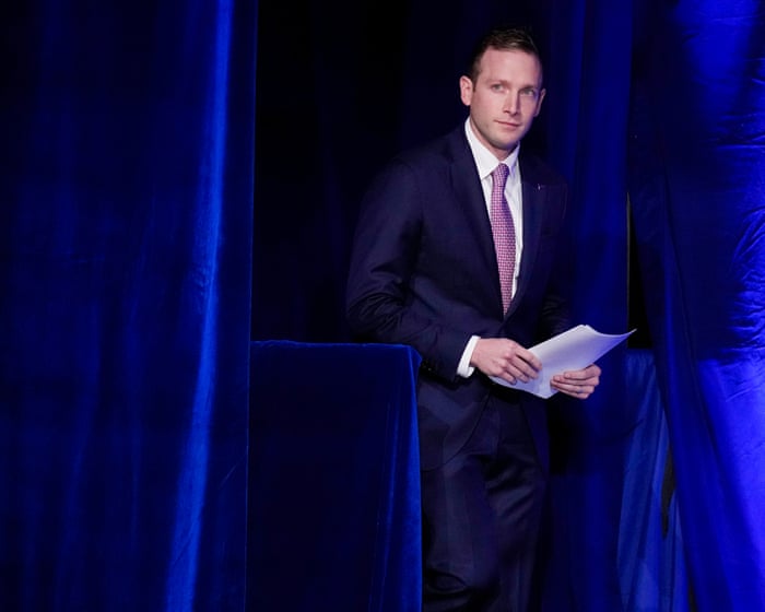 Ohio Republican Max Miller faces growing calls to resign over domestic abuse allegations — image supplied by The Guardian World's feed