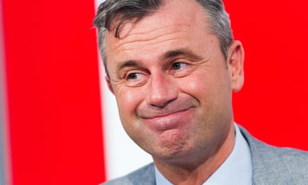 Norbert Hofer, of the Freedom party
